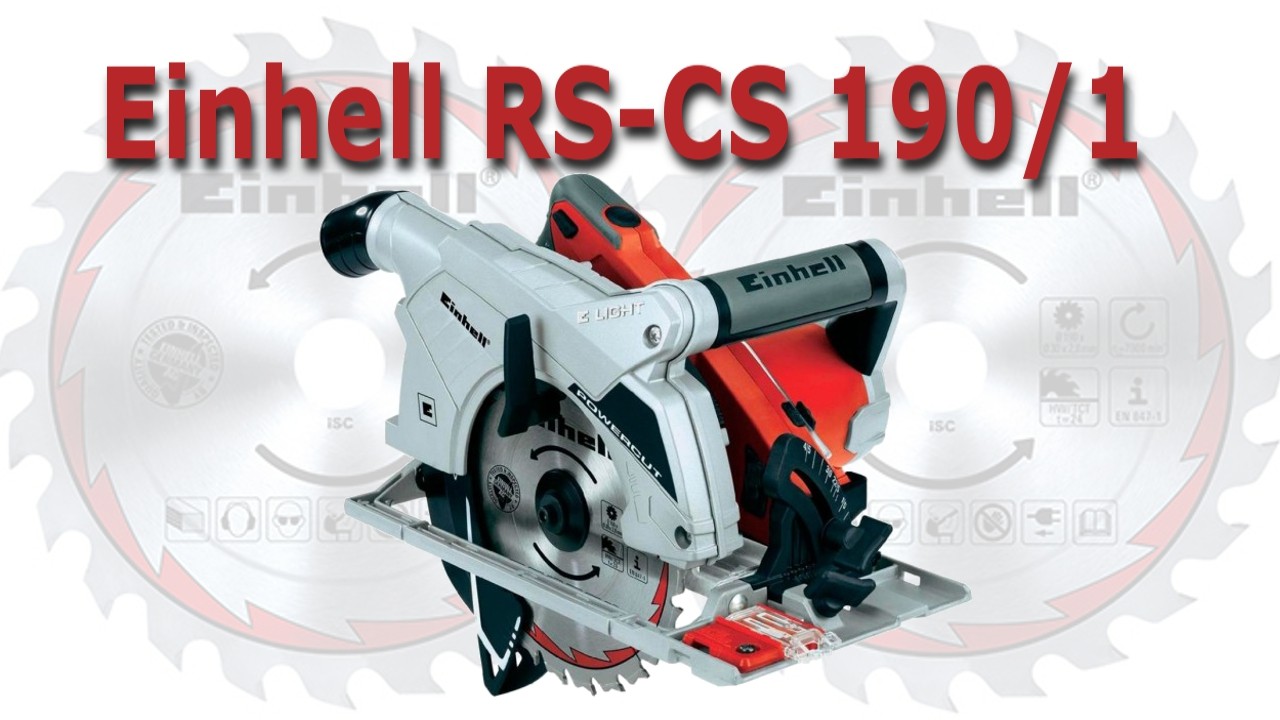 Serra Circular Einhell 190/1 – Review