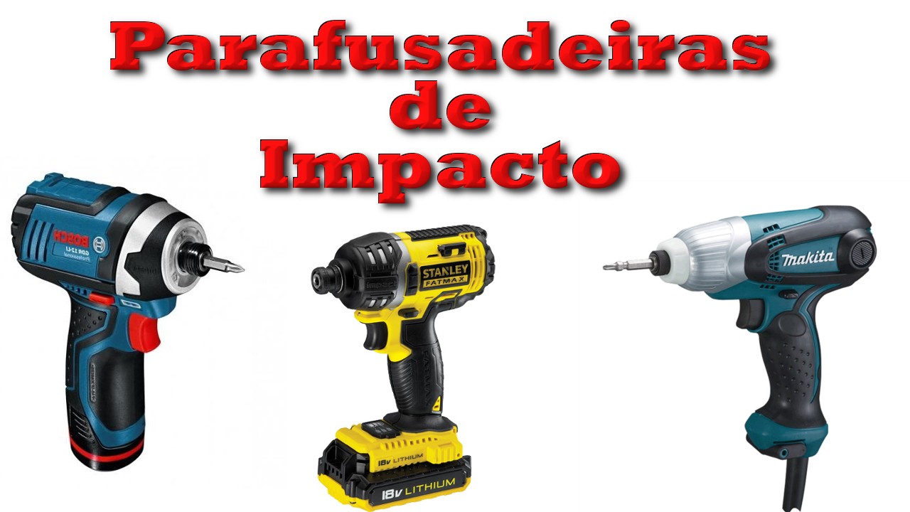 Como funciona uma parafusadeira de impacto