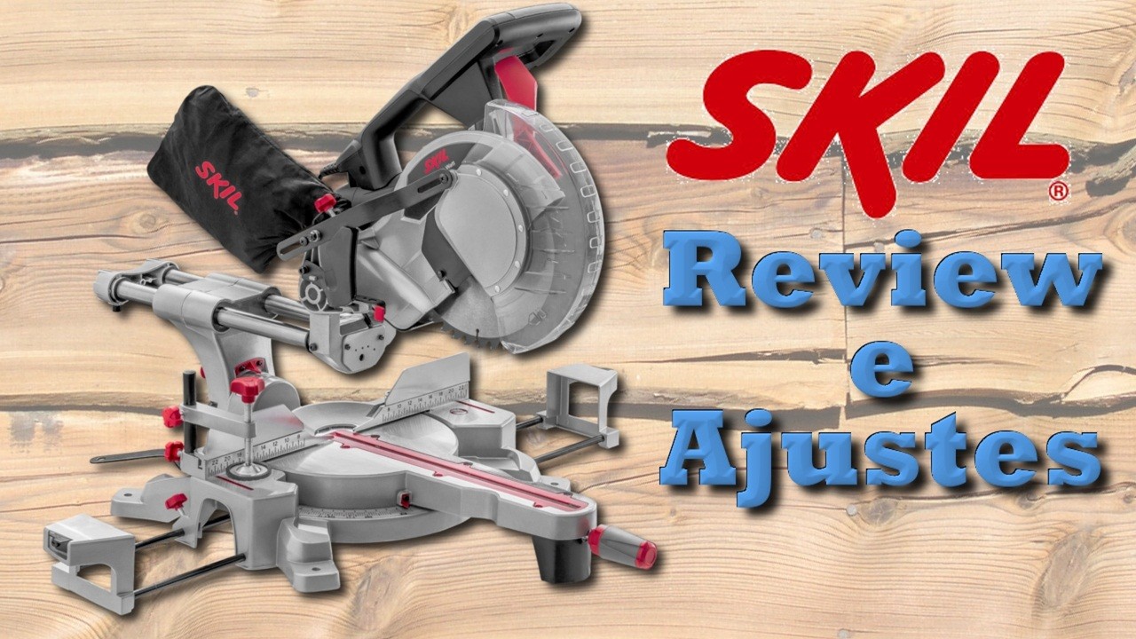 Serra de esquadria telescópica Skil 3311 – Review e Ajustes