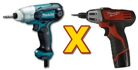 Parafusadeira: Elétrica ou  Bateria?