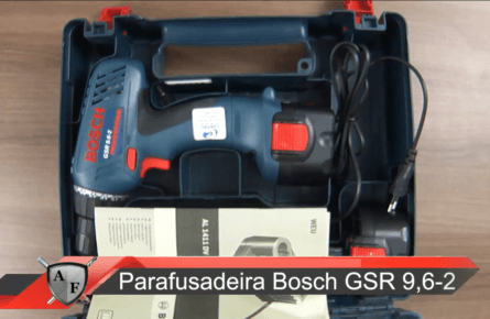 Parafusadeira Bosch GSR 9,6-2 – Review