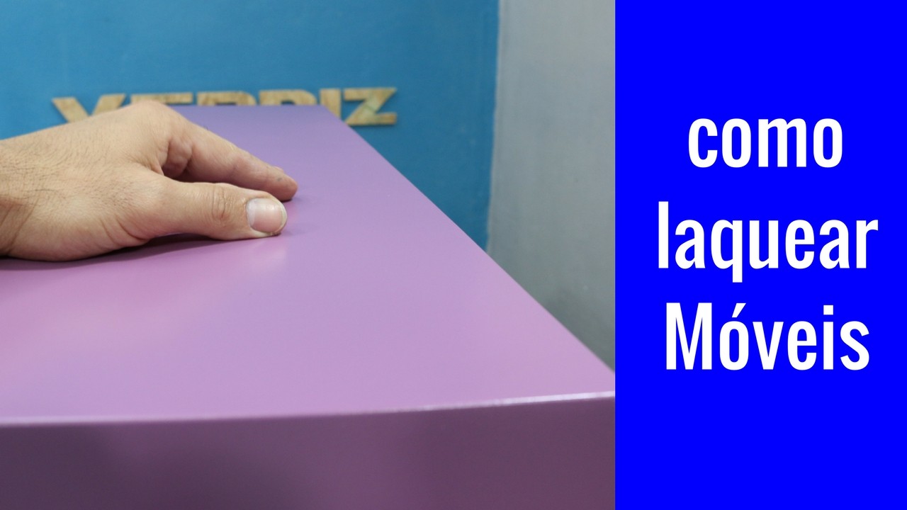 Como fazer pintura laca – aula completa