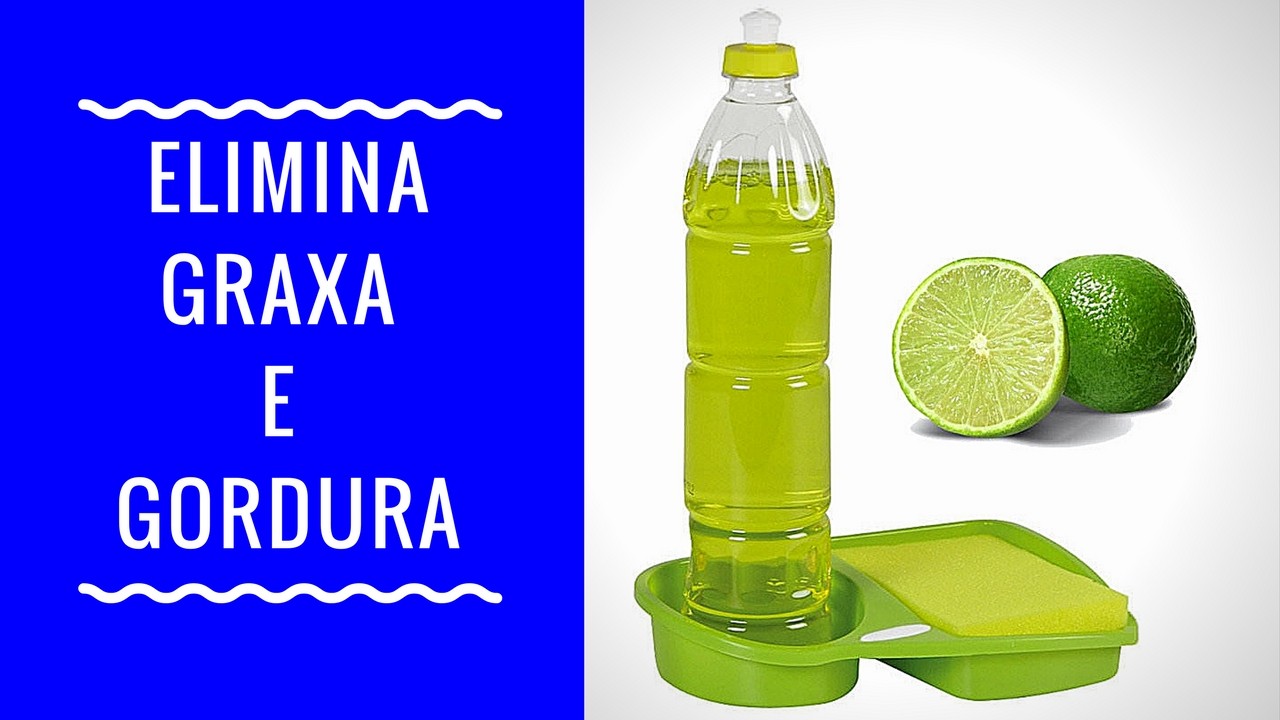 Desengraxante caseiro da oficina a cozinha