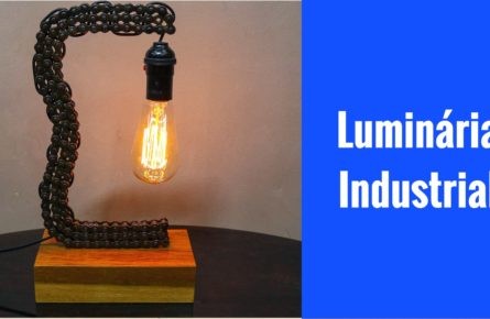 Luminária industrial  de corrente de moto